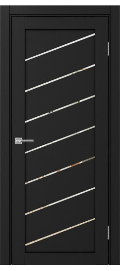 Межкомнатная дверь Турин_508У.112.40  Антрацит