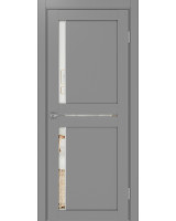 Турин_523АПП.221 молдинг алюм.хром ЭКО-шпон Серый