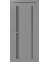 Турин_522АПС.212 молдинг алюм.чёрн. ЭКО-шпон Серый