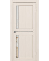 Турин_523АПП.221 молдинг алюм.хром ЭКО-шпон Ясень перламутровый