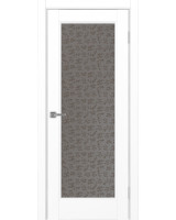 Турин_Neo_501.2 ЭКО-шпон Белый снежный