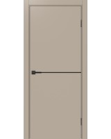 Неаполь_202 молдинг алюм.чёрн. ЭКО-шпон Мокко