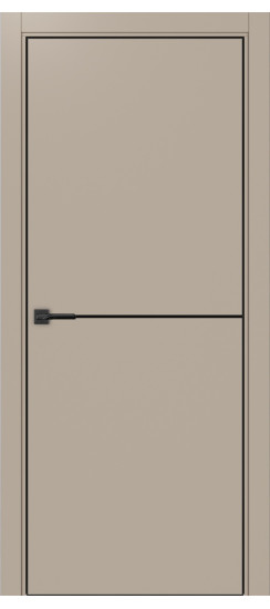 Неаполь_202 молдинг алюм.чёрн.30  Мокко