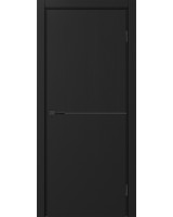 Неаполь_202 молдинг алюм.чёрн. ЭКО-шпон Антрацит