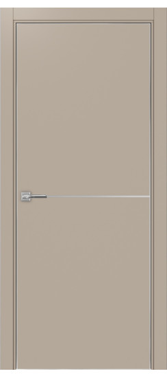 Неаполь_202 молдинг алюм.хром.30  Мокко