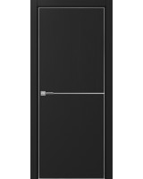 Неаполь_202 молдинг алюм.хром ЭКО-шпон Антрацит