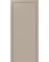 Неаполь_202 молдинг алюм.золото ЭКО-шпон Мокко