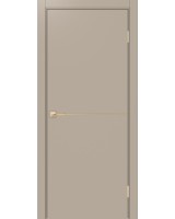 Неаполь_202 молдинг алюм.золото ЭКО-шпон Мокко