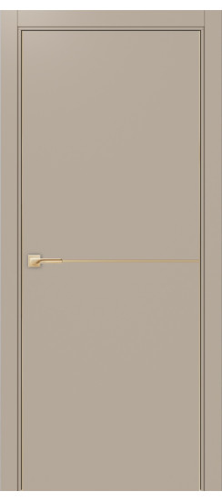 Неаполь_202 молдинг алюм.золото.30  Мокко (под замок)