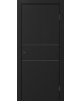 Неаполь_203 молдинг алюм.чёрн. ЭКО-шпон Антрацит