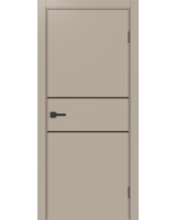 Неаполь_203 молдинг алюм.чёрн. ЭКО-шпон Мокко