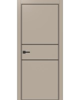 Неаполь_203 молдинг алюм.чёрн. ЭКО-шпон Мокко