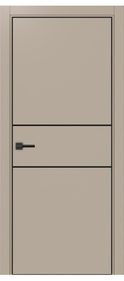 Неаполь_203 молдинг алюм.чёрн.30  Мокко