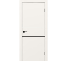 Неаполь_203 молдинг алюм.чёрн. ЭКО-шпон Бежевый