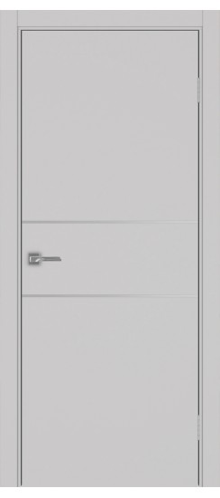 Неаполь_203 молдинг алюм.хром.35  Пепельный