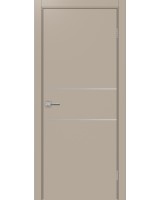 Неаполь_203 молдинг алюм.хром ЭКО-шпон Мокко