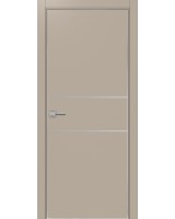 Неаполь_203 молдинг алюм.хром ЭКО-шпон Мокко