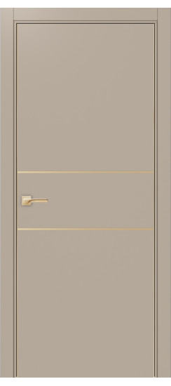 Неаполь_203 молдинг алюм.золото.30  Мокко (под замок)