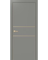 Неаполь_203 молдинг алюм.золото ЭКО-шпон Серый