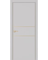 Неаполь_203 молдинг алюм.золото ЭКО-шпон Пепельный