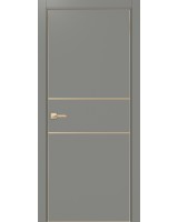 Неаполь_203 молдинг алюм.золото ЭКО-шпон Серый