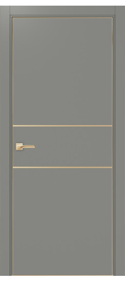 Неаполь_203 молдинг алюм.золото.30  Серый (алюм. кромка: С четырех сторон)