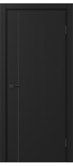 Неаполь_204 молдинг алюм.чёрн.30  Антрацит