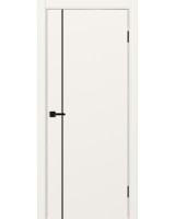 Неаполь_204 молдинг алюм.чёрн. ЭКО-шпон Бежевый