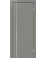 Неаполь_204 молдинг алюм.хром ЭКО-шпон Серый