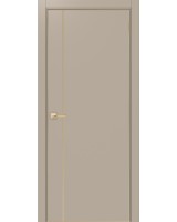 Неаполь_204 молдинг алюм.золото ЭКО-шпон Мокко