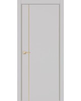 Неаполь_204 молдинг алюм.золото ЭКО-шпон Пепельный