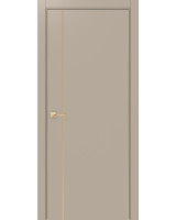 Неаполь_204 молдинг алюм.золото ЭКО-шпон Мокко