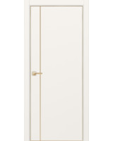 Неаполь_204 молдинг алюм.золото ЭКО-шпон Бежевый