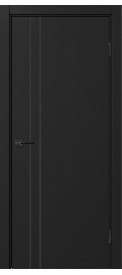 Неаполь_205 молдинг алюм.чёрн.30  Антрацит