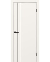 Неаполь_205 молдинг алюм.чёрн. ЭКО-шпон Бежевый