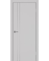 Неаполь_205 молдинг алюм.хром ЭКО-шпон Пепельный