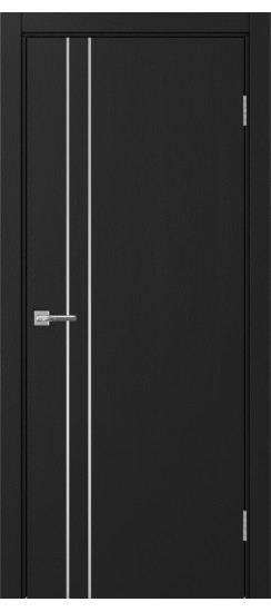 Неаполь_205 молдинг алюм.хром.30  Антрацит