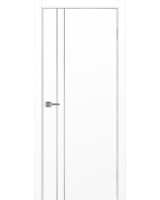 Неаполь_205 молдинг алюм.хром ЭКО-шпон Белый снежный