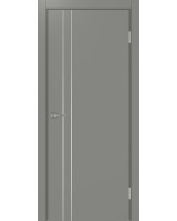 Неаполь_205 молдинг алюм.хром ЭКО-шпон Серый