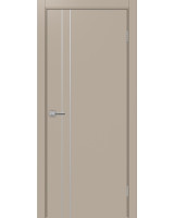 Неаполь_205 молдинг алюм.хром ЭКО-шпон Мокко