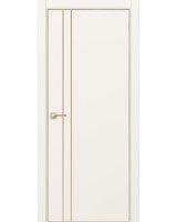 Неаполь_205 молдинг алюм.золото ЭКО-шпон Бежевый