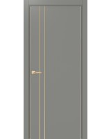 Неаполь_205 молдинг алюм.золото ЭКО-шпон Серый