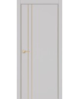 Неаполь_205 молдинг алюм.золото ЭКО-шпон Пепельный