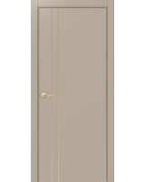 Неаполь_205 молдинг алюм.золото ЭКО-шпон Мокко