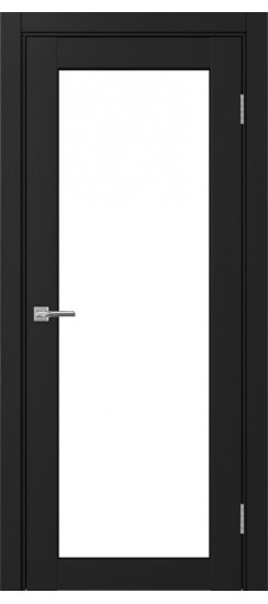 Парма_401.2.30  Антрацит (стекло: LACбелый)