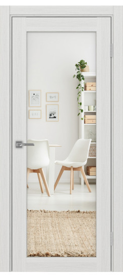 Парма_401.2.30  Ясень серебристый (стекло: Зеркало/Щит)