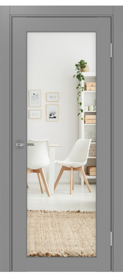 Парма_401.2.30  Серый (стекло: Зеркало/Щит)