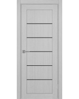 Парма_401АПП.1 молдинг алюм.чёрн. ЭКО-шпон Дуб серый FL