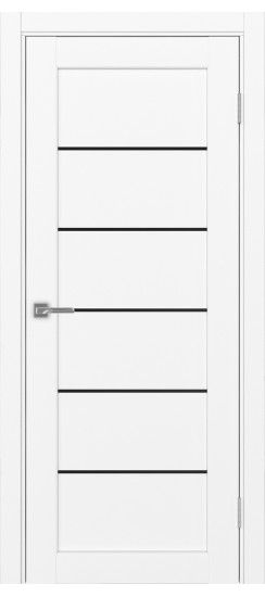 Парма_401АПП.1 молдинг алюм.чёрн.60  Белый снежный