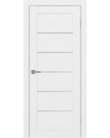 Парма_401АПП.1 молдинг алюм.хром ЭКО-шпон Белый лёд